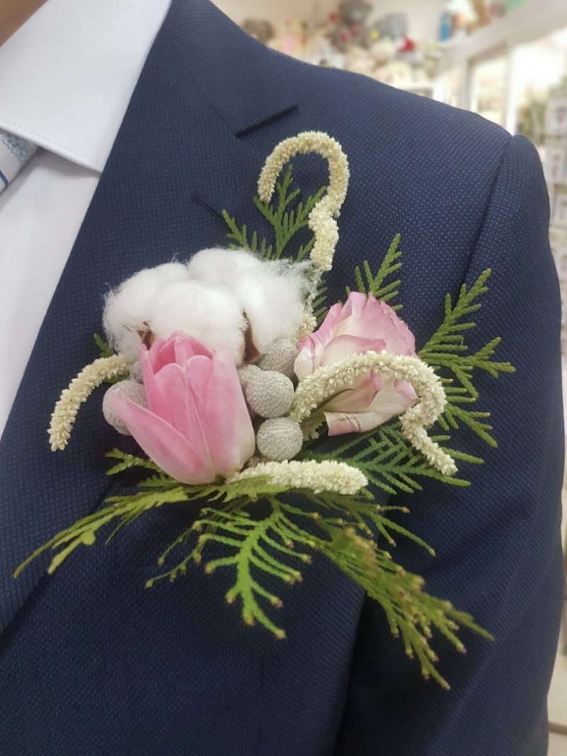 Бутоньерка для жениха